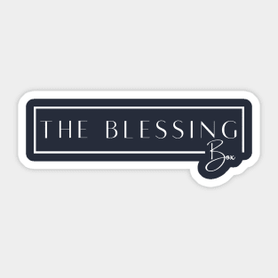Blessing Box Front & Back Sticker